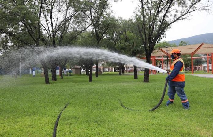 Recupera dique de San Nicolás más de 7 mil metros cúbicos de agua de lluvia, se usará para riego