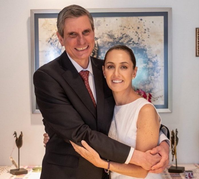 Claudia Sheinbaum, anunció su casamiento con el analista financiero Jesús María Tarriba