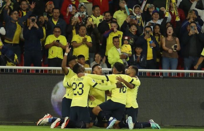 Ecuador se impuso 1 por 0 frente a Chile en las eliminatorias rumbo al Mundial