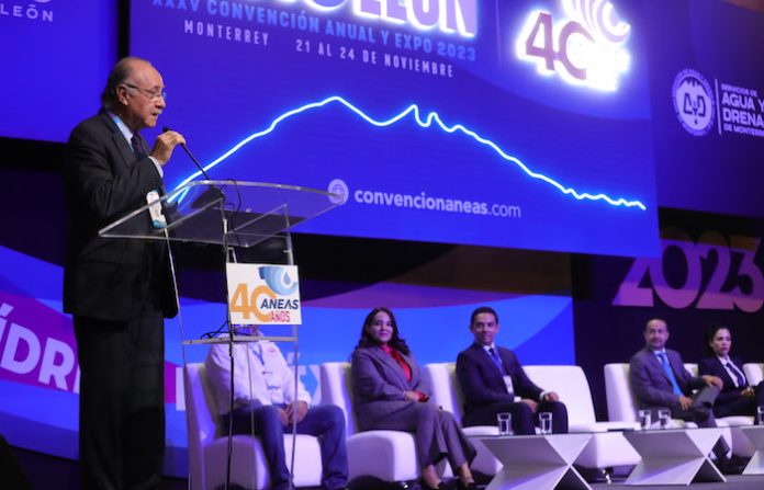 Inaugura Javier Navarro XXXV Convención Anual y Expo 2023 Aneas