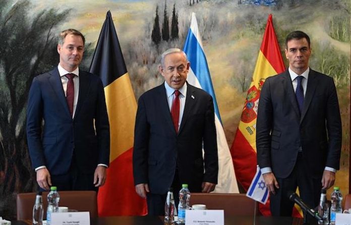 Video: Sánchez aboga por el derecho de Israel a autodefensa que respete el derecho internacional