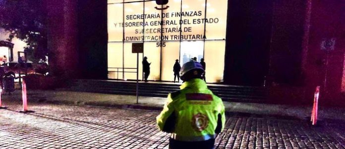 Descartan presencia de artefacto explosivo en oficinas de la Tesorería