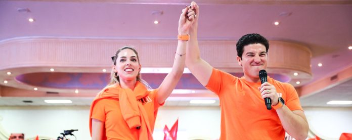 Llega precampaña de Samuel a Durango; se dirige a Guadalajara