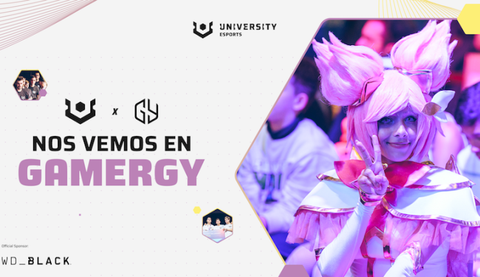 UNIVERSITY Esports llevará a GAMERGY todos sus contenidos sobre competición, educación y entretenimiento