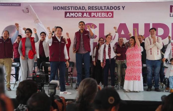 Mientras en Morena tenemos una alianza con el pueblo, en la derecha se pelean porque su coalición es de intereses: Mario Delgado