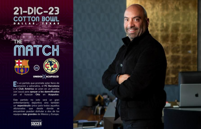 Jose Eshkenazi: agotan boletos en pre-registro The Match FC Barcelona vs Club América Unidos x Acapulco