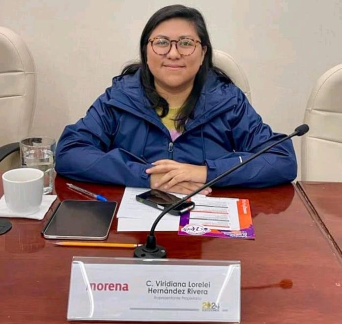Nombran a Viridiana Lorelei Hernández representante legal de Morena ante IEEPC