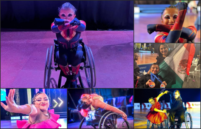 Triunfa en Italia bailarina paralímpica de la UANL