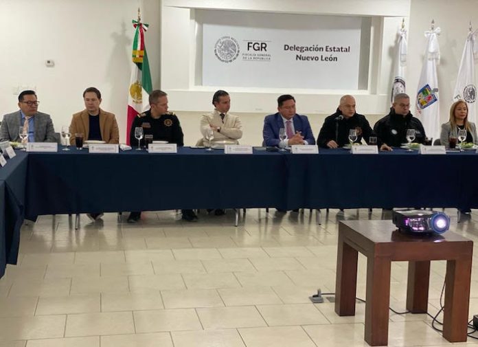 FGR realiza reunión interinstitucional en materia de seguridad en NL