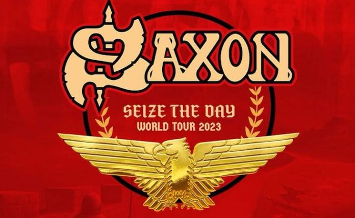 Seize the Day: Saxon en el Café Iguana