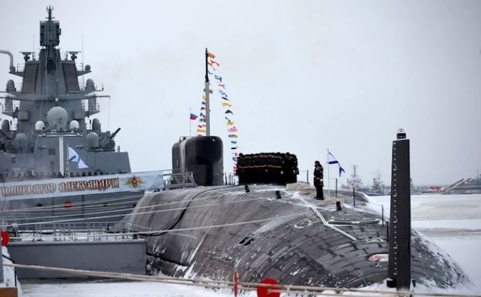 Putin inaugura dos submarinos de propulsión nuclear en la base naval de Severodvinsk