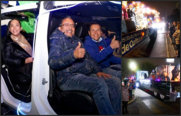 Comparten Desfile Navideño Escobedo y San Nicolás