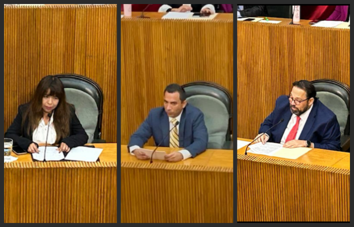 Comparece ante Congreso terna para la Auditoría Superior del Estado