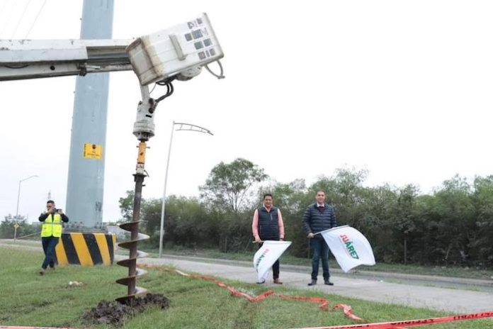 Av. Eloy Cavazos contará con nuevo alumbrado público en Juárez