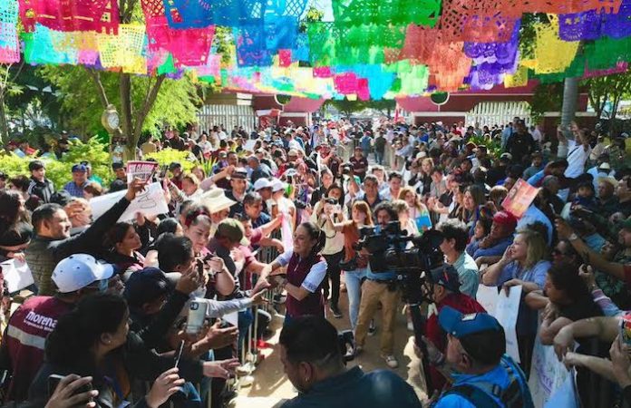 Nosotros construimos un México distinto: Claudia Sheinbaum