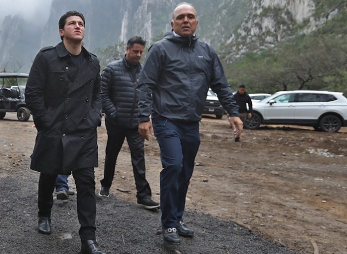 Reporta Samuel García avances de obras en “La Huasteca”