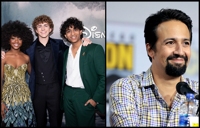 Revela equipo de “Percy Jackson” cómo es trabajar con Lin-Manuel Miranda
