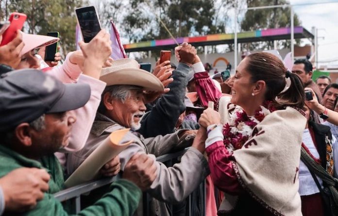 “El poder no es para enriquecerse, el poder es para ponerse al servicio del pueblo”: Claudia Sheinbaum