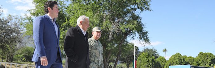 Inauguran Gobernador y Presidente el Segundo Acueducto de La Presa El Cuchillo II