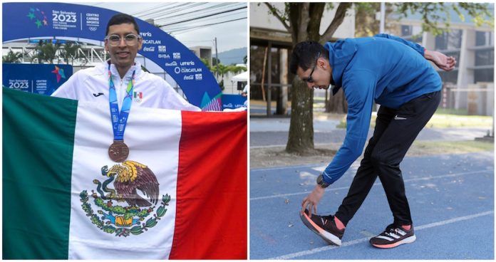 Noel Chama logra plata y registra marca olímpica para París 2024