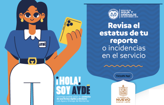 Presenta Agua y Drenaje a chatbot “Aydé”