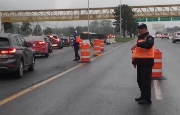 Suspenderá Monterrey contraflujos por baja afluencia vehicular
