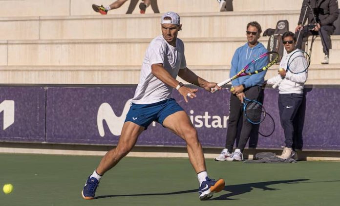Nadal sube su apuesta: Entrenamientos con Gasquet, Struff, Ruusuvuori y Munar