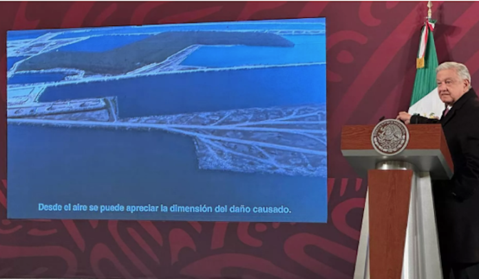 AMLO estima resolver a inicios de 2024 la adquisición de una mina de EU en la península de Yucatán