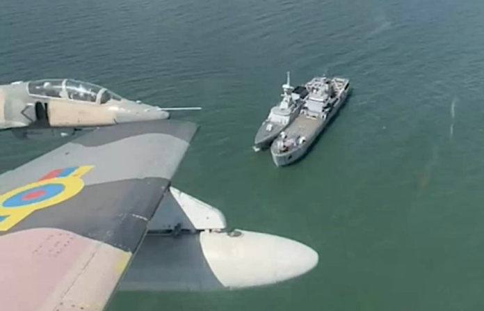 Video: Venezuela mantiene su despliegue militar por la llegada de un buque británico