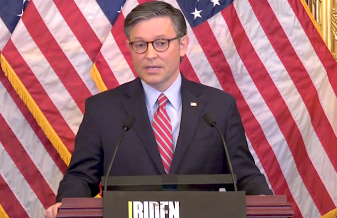 El presidente de la Cámara de Representantes de EU explica por qué Biden debe ser destituido