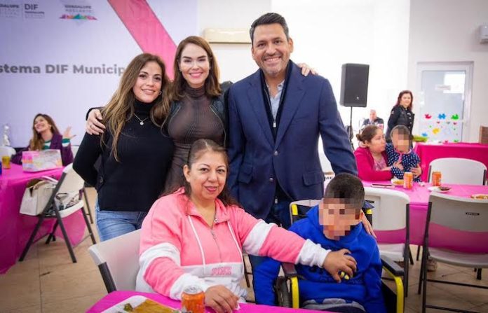 Apadrinan a niños y niñas con discapacidad en Guadalupe