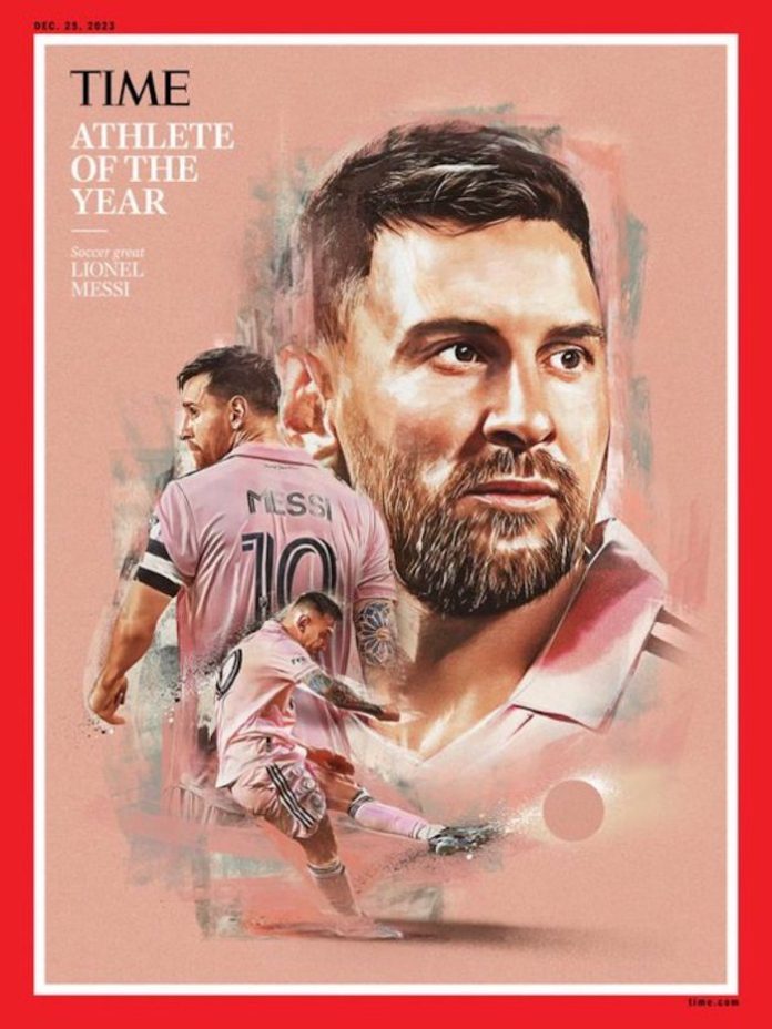 Messi es nombrado deportista del año por la revista Time