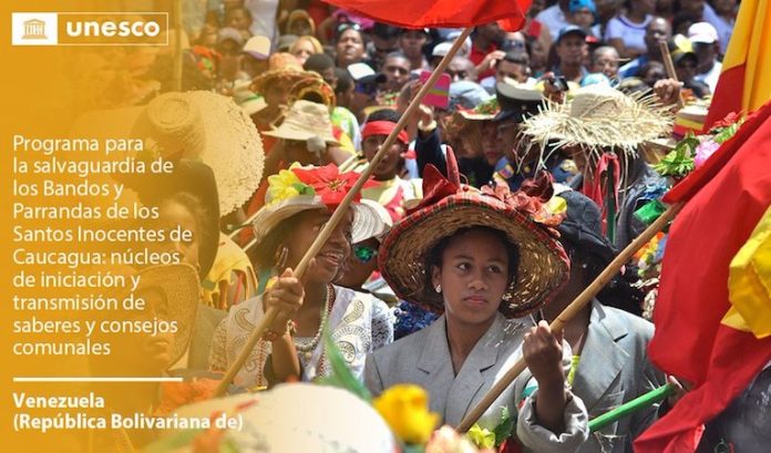Unesco declara Patrimonio de la Humanidad a parranda venezolana de Santos Inocentes