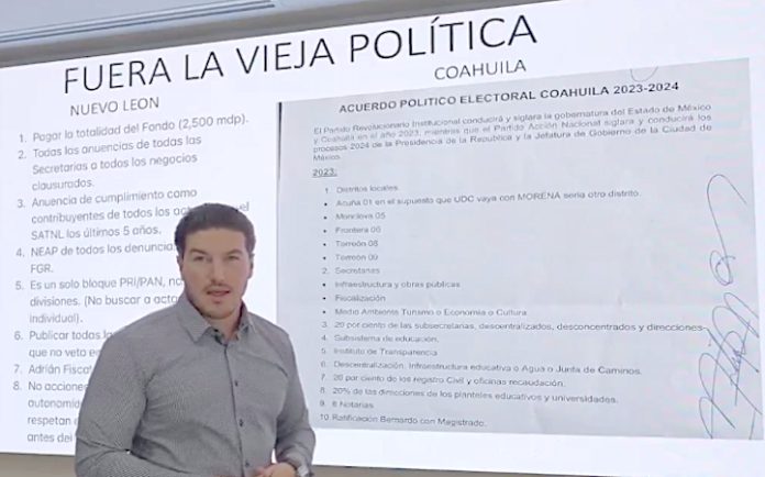 Video: Lanza Samuel serie anti “vieja política” en redes sociales