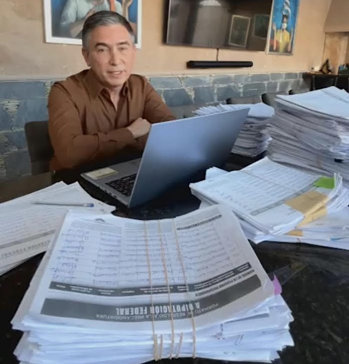 Presume Fasci el alcanzar las firmas requeridas para participar por MC por el distrito 10