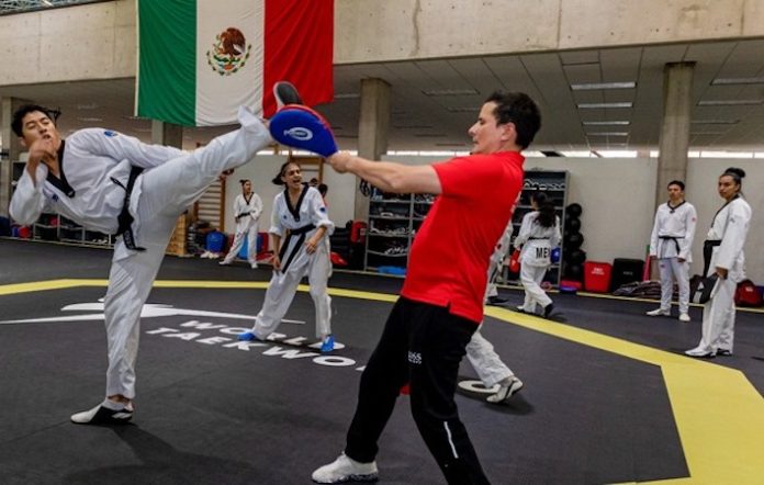 Taekwondo mexicano se afina en el CNAR rumbo a París 2024