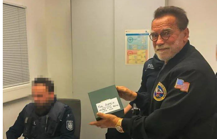 Detiene Aduana a Schwarzenegger en aeropuerto de Múnich