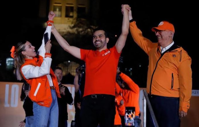 Cierra Álvarez Máynez en Nuevo León precampaña presidencial de nueve días