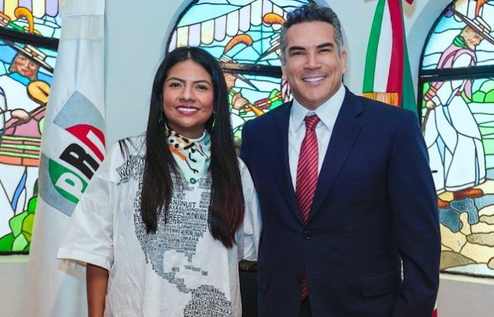 Indira Kempis se une a la bancada del PRI en el Senado