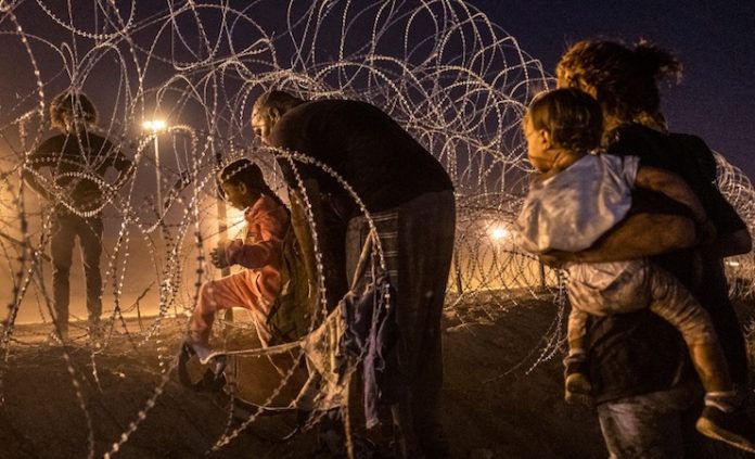 Suprema Corte de EU autoriza que Gobierno retire alambre de púas en frontera con México