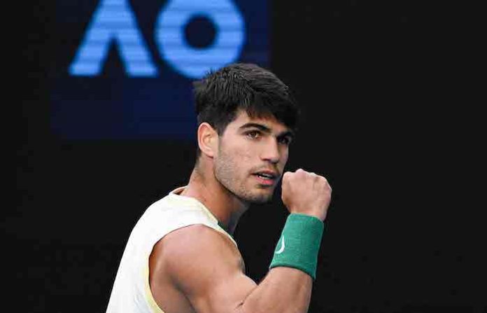 Alcaraz logra en Australia completar los cuertos de final en todos los Grand Slam