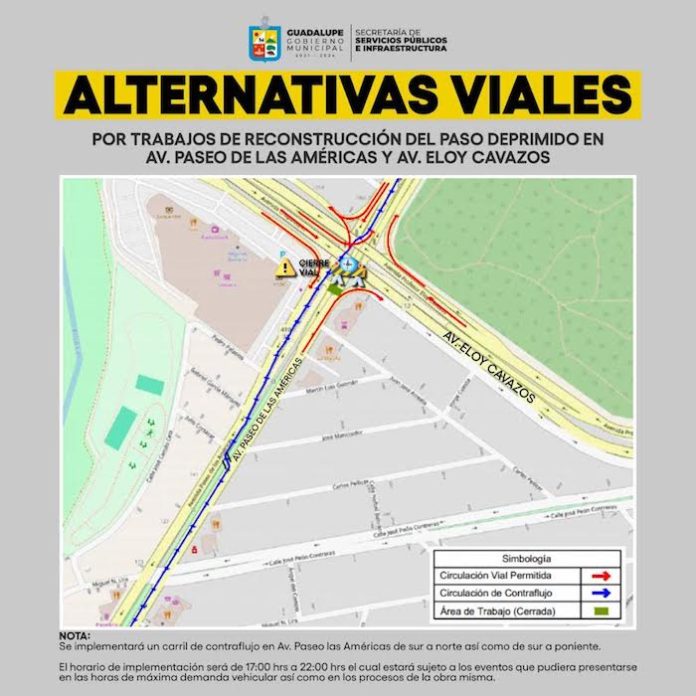 Concluye peritaje de paso deprimido de Eloy Cavazos y Las Américas