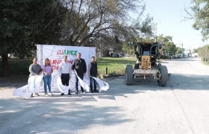 Invierte 33 millones en vialidades el municipio de Juárez