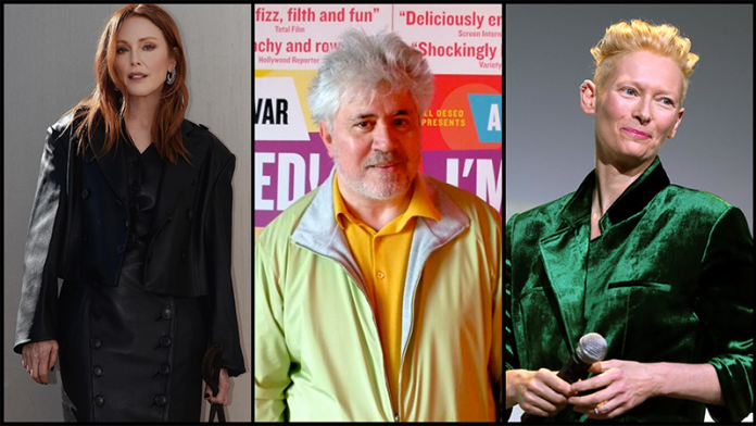 Tendrá nuevo filme de Almodóvar a Julianne Moore y Tilda Swinton