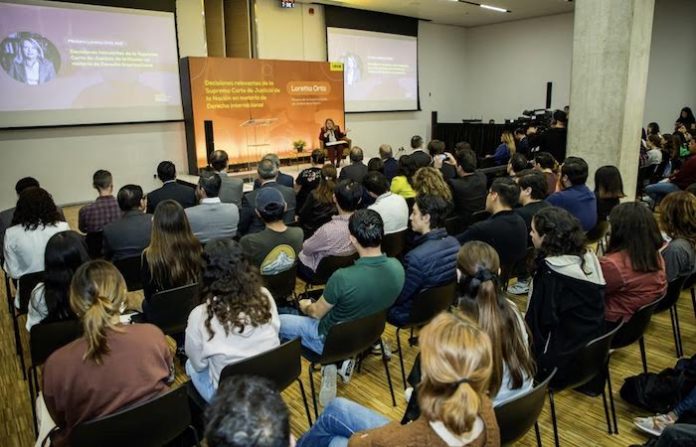 Presenta ministra avances en derecho internacional público en México