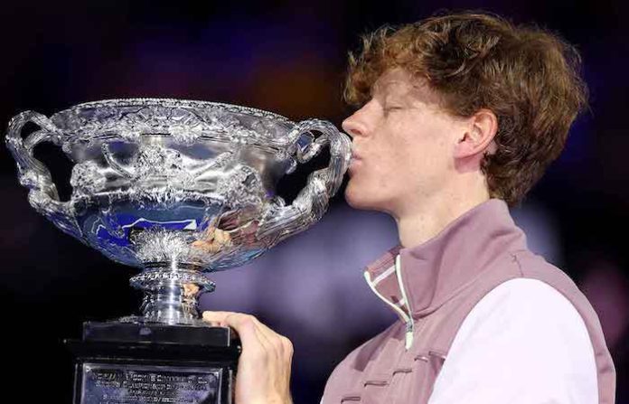 Sinner levanta su primer Grand Slam en el Abierto de Australia