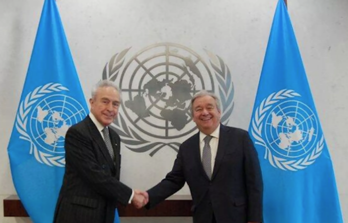 Héctor Vasconcelos presenta cartas credenciales como embajador de México ante la ONU