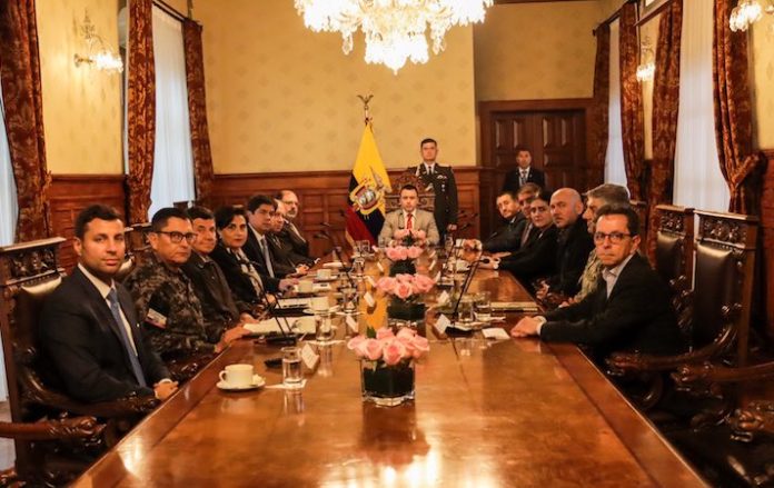 El presidente de Ecuador declara “conflicto armado interno” en el país