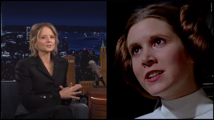 Confirma Jodie Foster que se negó a encarnar a la Princesa Leia
