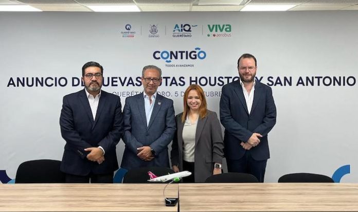 Firma convenio Viva Aerobus y AIQ para impulsar la conectividad aérea y turismo local